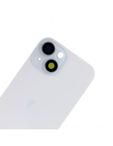 Tapa Trasera iPhone 15 (Azul) (Lente Cristal de Zafiro) (OEM)