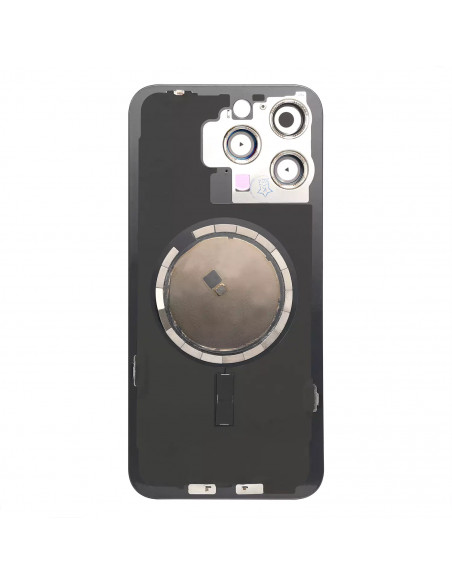 Tapa Trasera iPhone 15 Pro Max (Titanio Blanco) (Lente Cristal de Zafiro) (OEM) Tapa Trasera iPhone 15 Pro Max (Titanio Blanco) (Lente Cristal de Zafiro) (OEM)