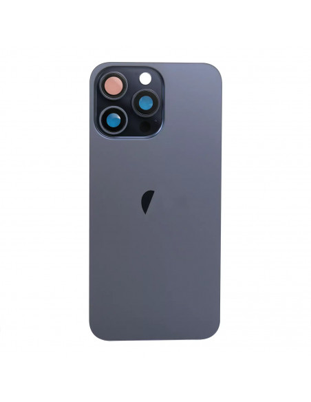 Tapa Trasera iPhone 15 Pro Max (Titanio Azul) (Lente Cristal de Zafiro) (OEM) Tapa Trasera iPhone 15 Pro Max (Titanio Azul) (Lente Cristal de Zafiro) (OEM)