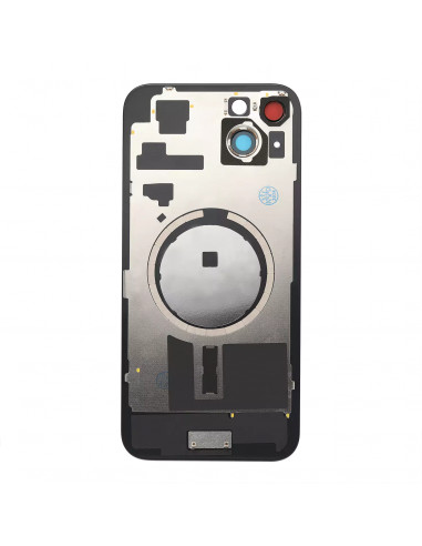 Tapa Trasera iPhone 15 Plus (Azul) (Lente Cristal de Zafiro) (OEM)