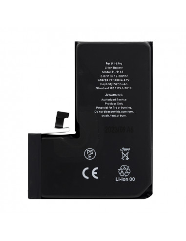 Batería para iPhone 14 Pro (TI) (OEM)