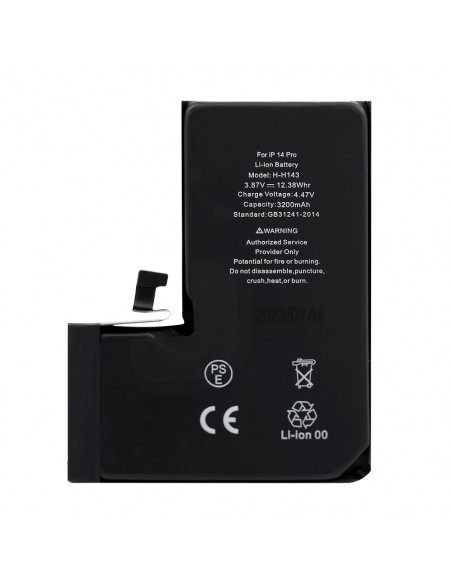 Batería para iPhone 14 Pro (TI) (OEM)