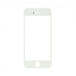 Cristal Frontal iPhone 5S Blanco