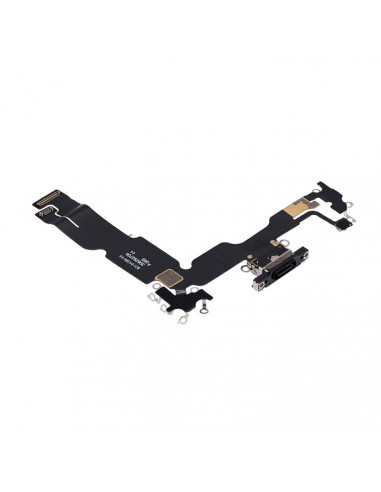 Conector de carga iPhone 15 Plus (Negro) (Original)