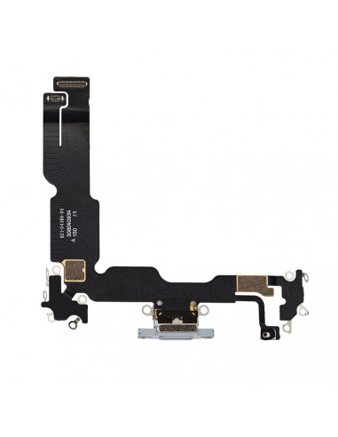 Conector de carga iPhone 15 Plus (Azul) (Original)