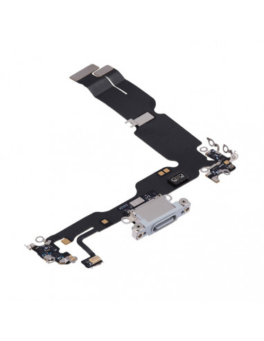 Conector de carga iPhone 15 Plus (Azul) (Original)