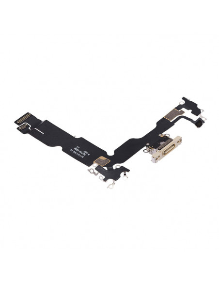 Conector de carga iPhone 15 Plus (Amarillo) (Original)