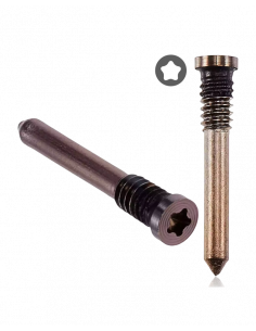 Tornillos inferiores iPhone 16 / 16 Plus / 16 Pro / 16 Pro Max (Oro) (Original)