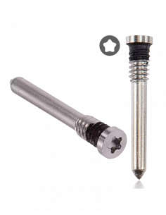 Tornillos inferiores iPhone 16 / 16 Plus / 16 Pro / 16 Pro Max (Plata) (Original)