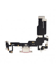 Flex de carga micrófono iPhone 15 (Original) (Rosa)
