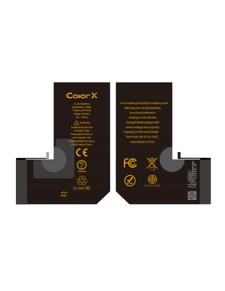 Batería iPhone 15 Pro (Ti) (Prime) (Diagnostic)