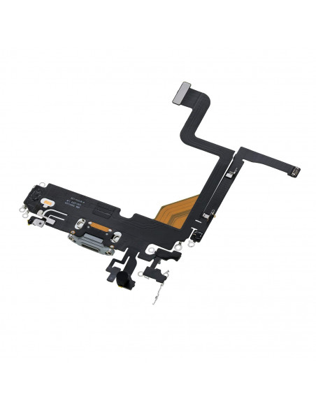 Flex de carga micrófono iPhone 13 Pro (Plata) (Original)