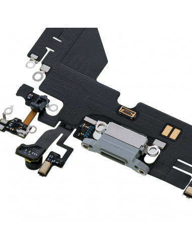 Flex de carga micrófono iPhone 13 Pro (Plata) (Original)