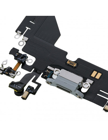 Flex de carga micrófono iPhone 13 Pro (Plata) (Original)
