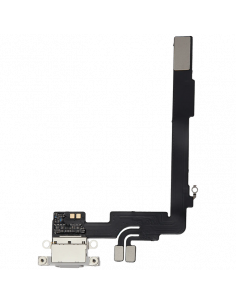 Flex de Carga iPhone 16 Pro Max (Titanio Blanco) (Original)