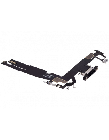 Flex de Carga micrófono iPhone 16 (Negro) (Original)