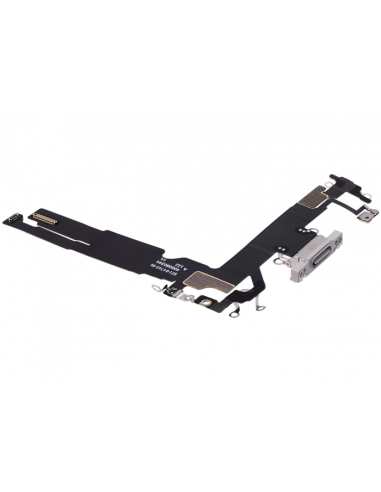 Flex de Carga micrófono iPhone 16 (Blanco) (Original)