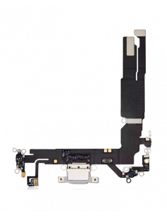 Flex de Carga micrófono iPhone 16 (Blanco) (Original)