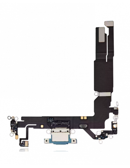 Flex de Carga micrófono iPhone 16 (Verde Azulado) (Original)