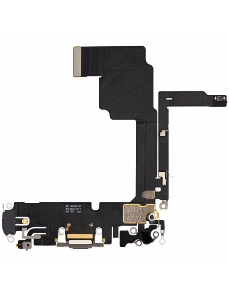 Flex de Carga micrófono iPhone 15 Pro (Titanio Natural) (Original)