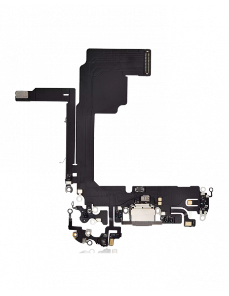 Flex de Carga micrófono iPhone 15 Pro (Titanio Natural) (Original)