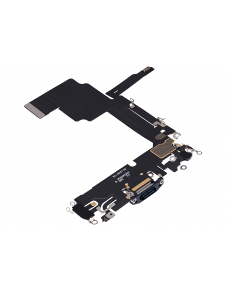 Flex de Carga micrófono iPhone 15 Pro (Titanio Azul) (Original)