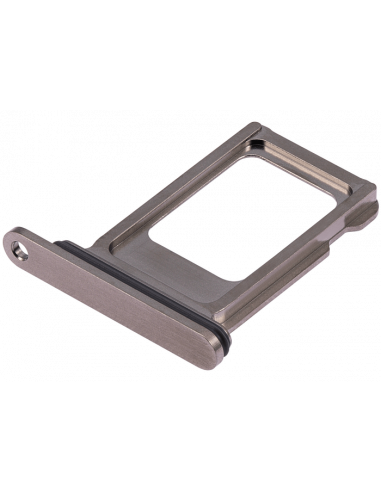 Bandeja SIM iPhone 15 Pro / 15 Pro Max (Titanio Natural)