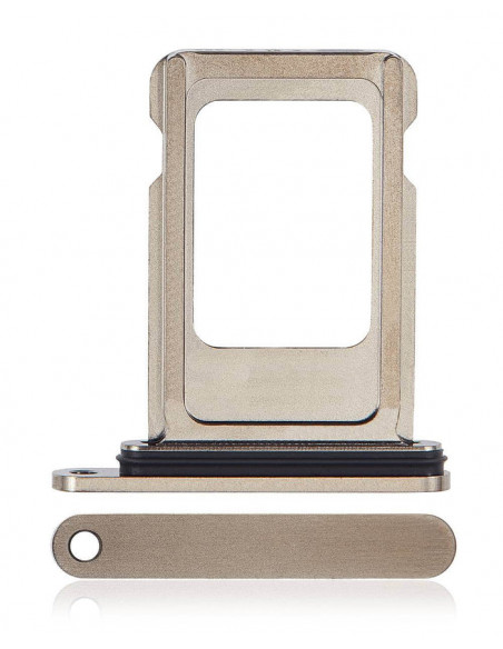 Bandeja SIM iPhone 15 Pro / 15 Pro Max (Titanio Natural)