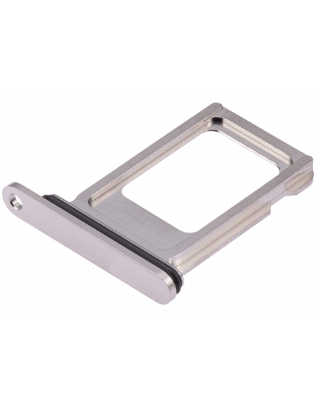 Bandeja SIM iPhone 15 Pro / 15 Pro Max (Titanio Blanco)