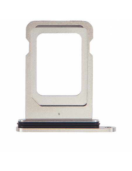 Bandeja SIM iPhone 15 Pro / 15 Pro Max (Titanio Blanco)