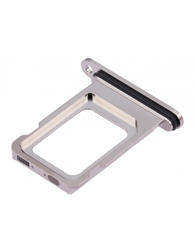 Bandeja SIM iPhone 15 Pro / 15 Pro Max (Titanio Blanco)