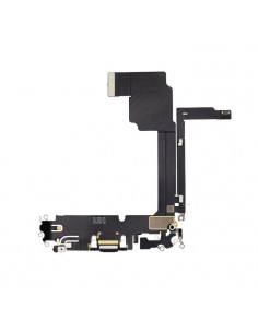 Flex de Carga micrófono iPhone 15 Pro Max (Titanio Negro) (Original) 2