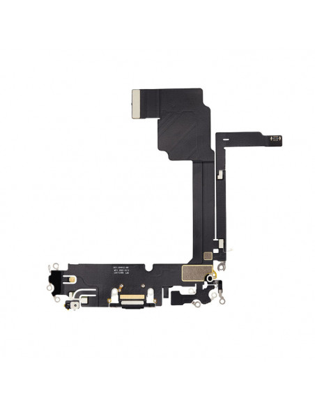 Flex de Carga micrófono iPhone 15 Pro Max (Titanio Negro) (Original)