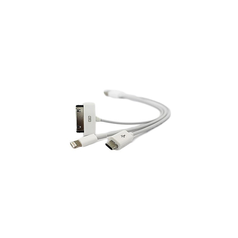 Cable iPhone 3 En 1