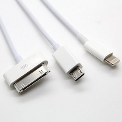 Cable iPhone 3 En 1 2