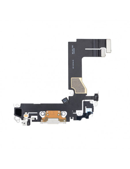 Flex de carga micrófono iPhone 13 (Blanco) (Original)