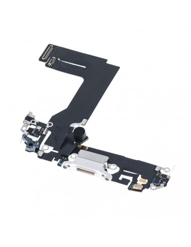 Flex de carga micrófono iPhone 13 (Blanco) (Original)