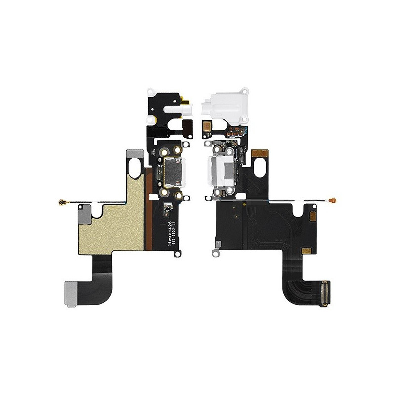 Flex Conector auricular microfono iPhone 6 (Blanco)