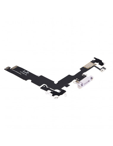 Flex de Carga micrófono iPhone  14 Plus (Morado) (Original)