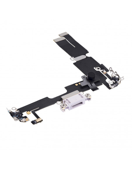 Flex de Carga micrófono iPhone  14 Plus (Blanco) (Original)