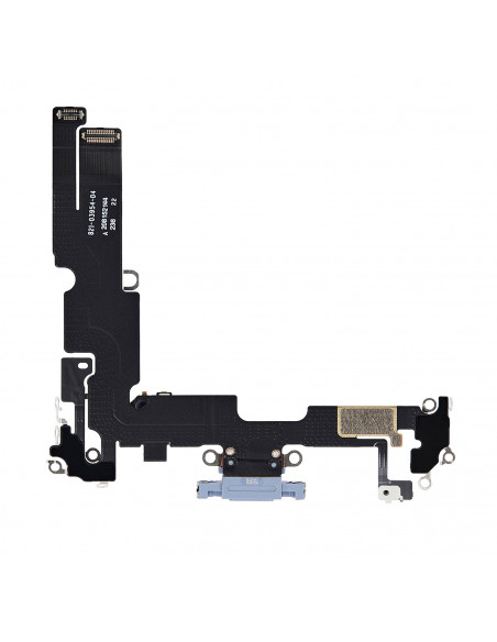 Flex de Carga micrófono iPhone  14 Plus (Azul) (Original)