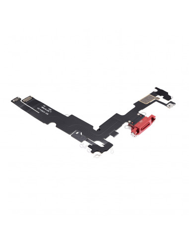 Flex de Carga micrófono iPhone  14 Plus (Rojo) (Original)