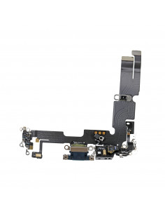 Flex de Carga micrófono iPhone  14 Plus (Negro) (Original)