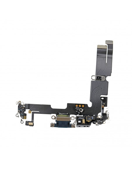 Flex de Carga micrófono iPhone  14 Plus (Negro) (Original)