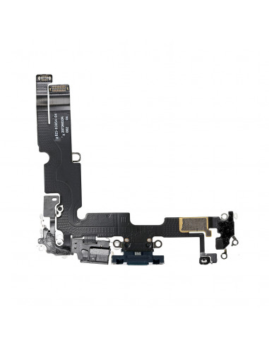 Flex de Carga micrófono iPhone  14 Plus (Negro) (Original)