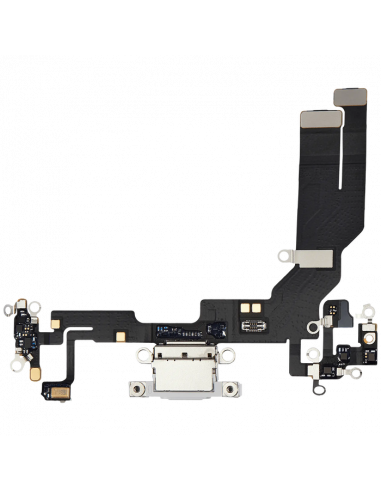 Flex de Carga micrófono iPhone 16e (Blanco) (Original)