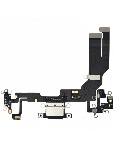 Flex de Carga micrófono iPhone 16e (Negro) (Original)