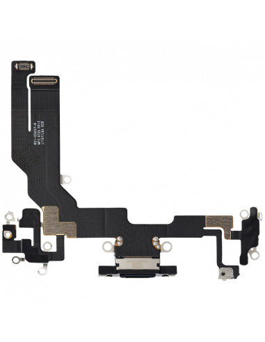 Flex de Carga micrófono iPhone 16e (Negro) (Original)