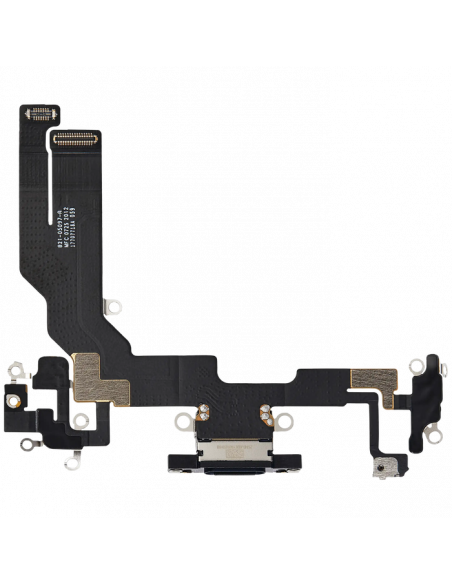 Flex de Carga micrófono iPhone 16e (Negro) (Original)