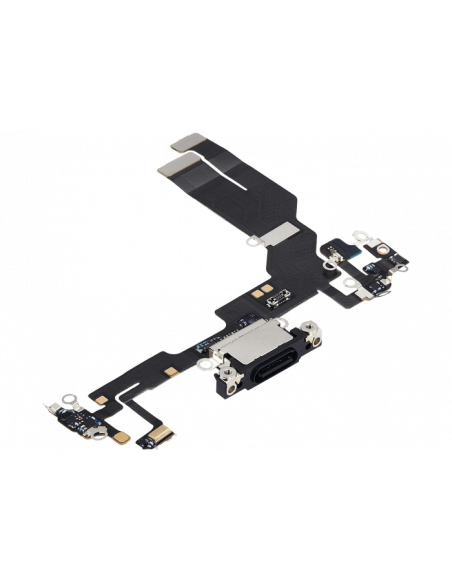 Flex de Carga micrófono iPhone 16e (Negro) (Original)